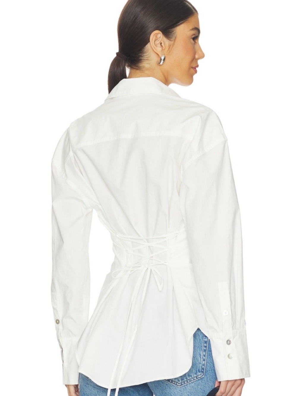 NWT. Jules Shirt in White. XS.